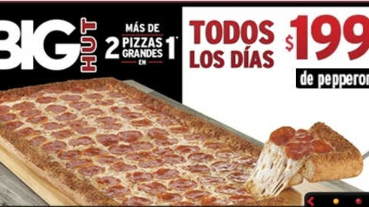 Pizza Hut Big Hut De Pepperoni A 199