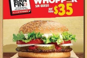 Burger King: Promociones del Buen Fin 2016