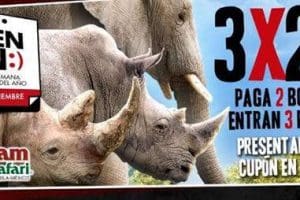 El Buen Fin 2016 Africam Safari 3×2 en Entradas