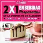 El Buen Fin 2016 en Cielito Querido Café 2x1 en bebidas