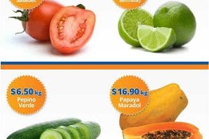 Frutas y verduras Chedraui 15 y 16 de Noviembre