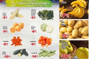 Frutas y Verduras HEB del 29 de Noviembre al 1 de Diciembre