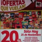 Soriana Mercado Buen Fin 2016 20% de descuento en abarrotes, pañales y mas.