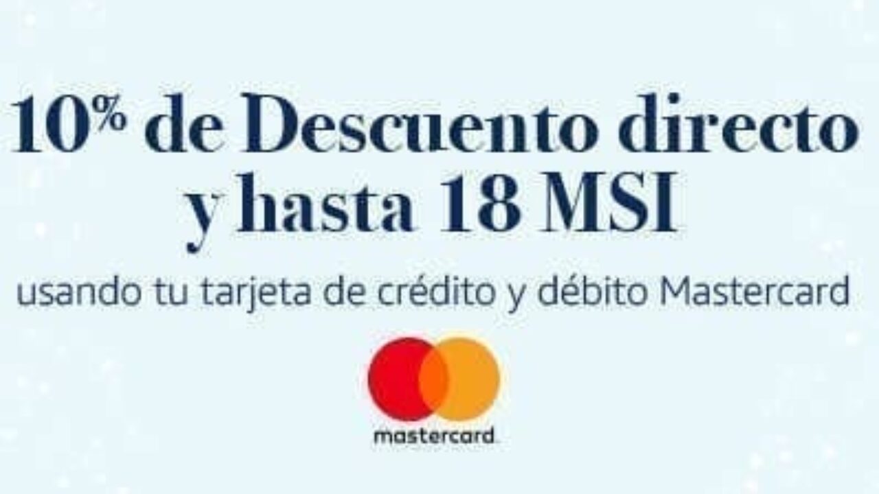 promocion mastercard amazon