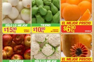 Bodega Aurrera: frutas y verduras del 2 al 8 de Diciembre