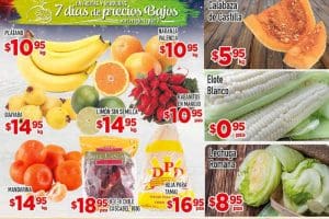Frutas y Verduras HEB del 13 al 15 de Diciembre 2016