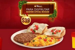 Martes de McDonald’s: Cupón Desayuno Especial Mexicano a $39