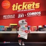 Promoción Ticketízate Cinemex 2x1 en Boletos y Combos Precio Especial