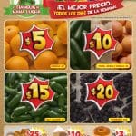 Bodega Aurrera frutas y verduras tiánguis de mamá lucha del 20 al 26 de enero