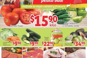 Folleto Frutas y Verduras Soriana Mercado y Express al 5 de Enero 2017