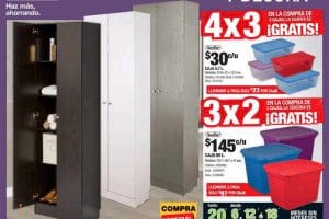 Folleto Home Depot Expo Organiza y Decora 3×2 y 4×3 en Articulos
