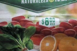 Frutas y Verduras Comercial Mexicana y Mega 10 y 11 de Enero 2017