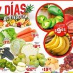 Frutas y verduras HEB del 24 al 26 de enero