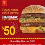 McDonald's Grand Big Mac con 2 carnes angus por $50