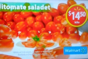 Walmart: martes de frescura frutas y verduras 3 de enero