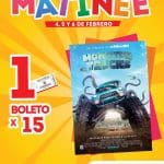 Cinemex Monster Truck Boletos a $15 Funciones matinée 4, 5 y 6 de Febrero
