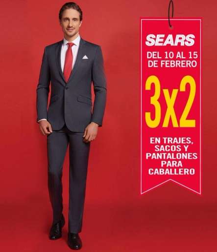 Sears: en trajes, sacos y pantalones para hombre y marca Polo Club