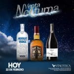 Venta Nocturna Vinoteca México 22 de febrero de 2017