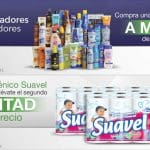 Comercial Mexicana y Mega 2x1 y medio en bronceadores y bloqueadores y papel higiénico Suavel