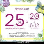 The Home Store 20% de descuento en monedero electronico y hasta 12 msi