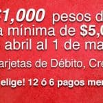 Costco cupón de $1000 pesos de descuento al 1 de mayo 2017