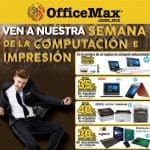 Office Max promociones semana de la computación e impresión