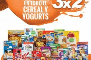 La Comer Temporada Naranja 2017: 3×2 en todos los Cereales o Yogurts