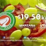 Frutas y Verduras Miércoles de Plaza La Comer 28 de Junio 2017
