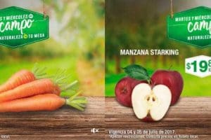 Comercial Mexicana: frutas y vrduras del campo 4 y 5 de Julio de 2017
