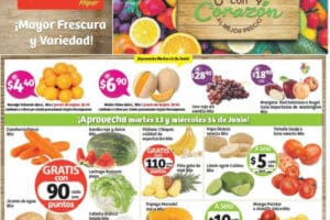 Frutas y Verduras Soriana 18 y 19 de Julio de 2017