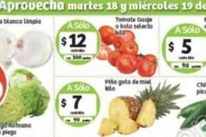 Frutas y Verduras Soriana 25 y 26 de Julio de 2017