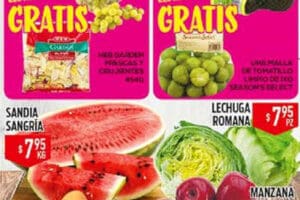 HEB: folleto de frutas y verduras del 18 al 20 de Julio 2017