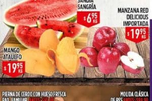 HEB: folleto frutas y verduras del 4 al 10 de Julio 2017