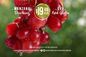 Comercial Mexicana: frutas y verduras del campo 15 y 16 de Agosto 2017
