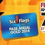 Six Flags 70% de descuento en Pase anual GOLD 2018