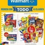 Walmart catálogo de ofertas regreso a clases del 16 al 31 de agosto