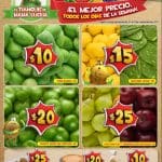 Bodega Aurrera frutas y verduras tiánguis de mamá lucha 1 al 7 de septiembre