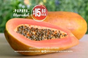 Comercial Mexicana: frutas y verduras del campo 17 y 18 de Octubre 2017