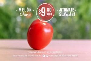 Comercial Mexicana: frutas y verduras del campo 24 y 25 de Octubre 2017