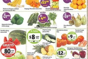 Frutas y Verduras Soriana 17 y 18 de Octubre de 2017