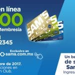 Sam's Club $200 de descuento en membresía Sams online