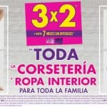 Suburbia 3×2 en toda la corsetería, medias y ropa interior