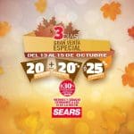 Venta Especial Sears del 13 al 15 de octubre de 2017