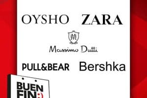 El Buen Fin 2017 en Bershka, Zara, Pull & Bear, Oysho y Grupo Inditex