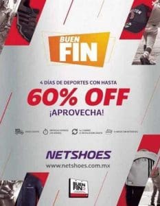 Ofertas Netshoes Buen Fin 2017