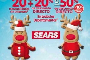 Venta Navideña Sears 1 y 2 de Diciembre 2017