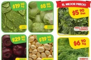 Bodega Aurrera: frutas y verduras tiánguis de mamá lucha 15 al 21 de diciembre