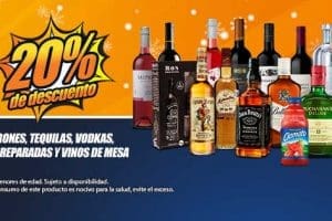 Chedraui: 20% de descuento en vinos y licores del 14 al 17 de diciembre