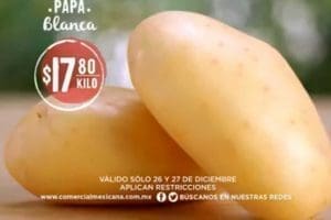 Comercial Mexicana: frutas y verduras del campo 26 y 27 de diciembre 2017