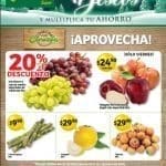 Folleto de Frutas y Verduras Soriana Super al 1 Enero de 2018